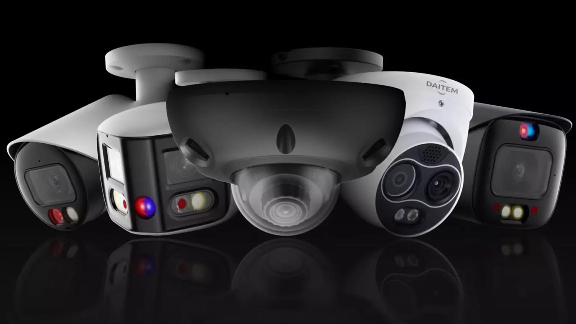 Aperçu installation vidéoprotection professionnelle