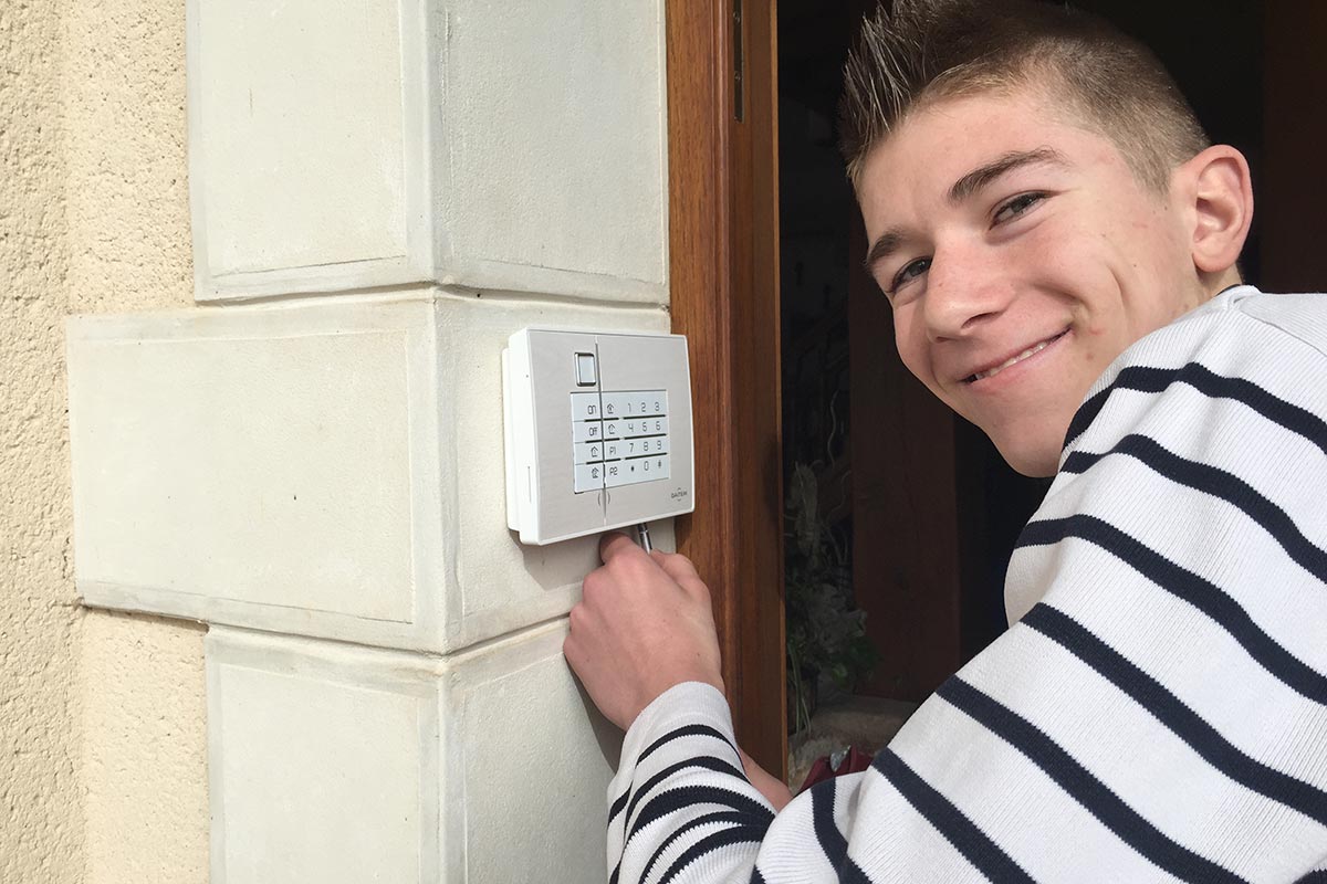 Réalisation Buxy Alarme Protection — installation système d'alarme