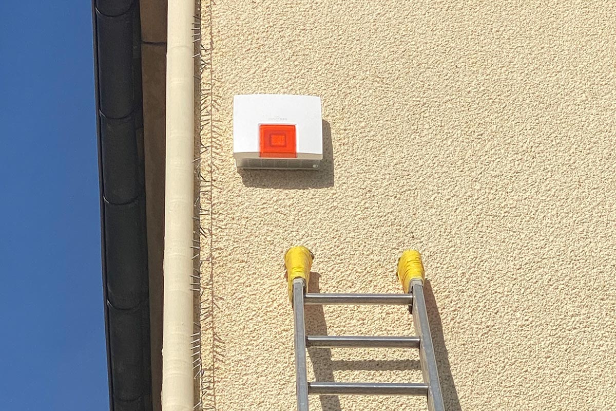 Réalisation Buxy Alarme Protection — installation système d'alarme